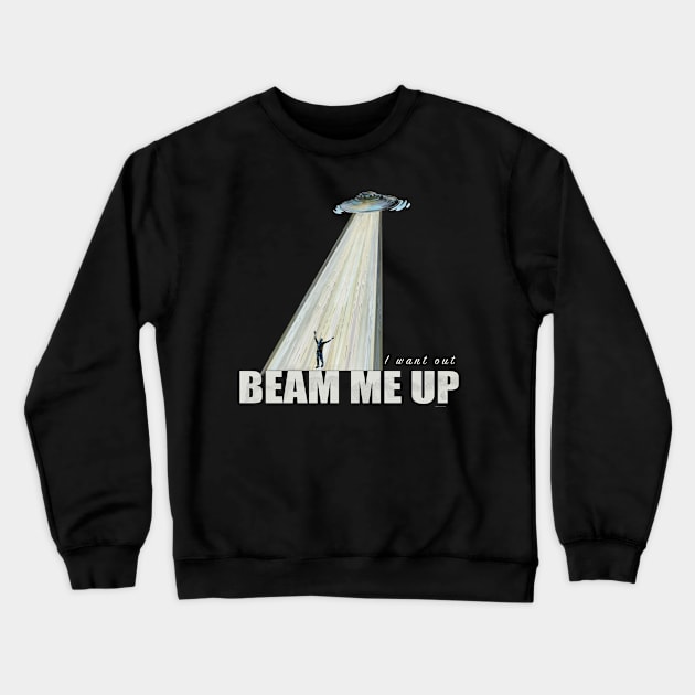 I want out. Crewneck Sweatshirt by FanitsaArt